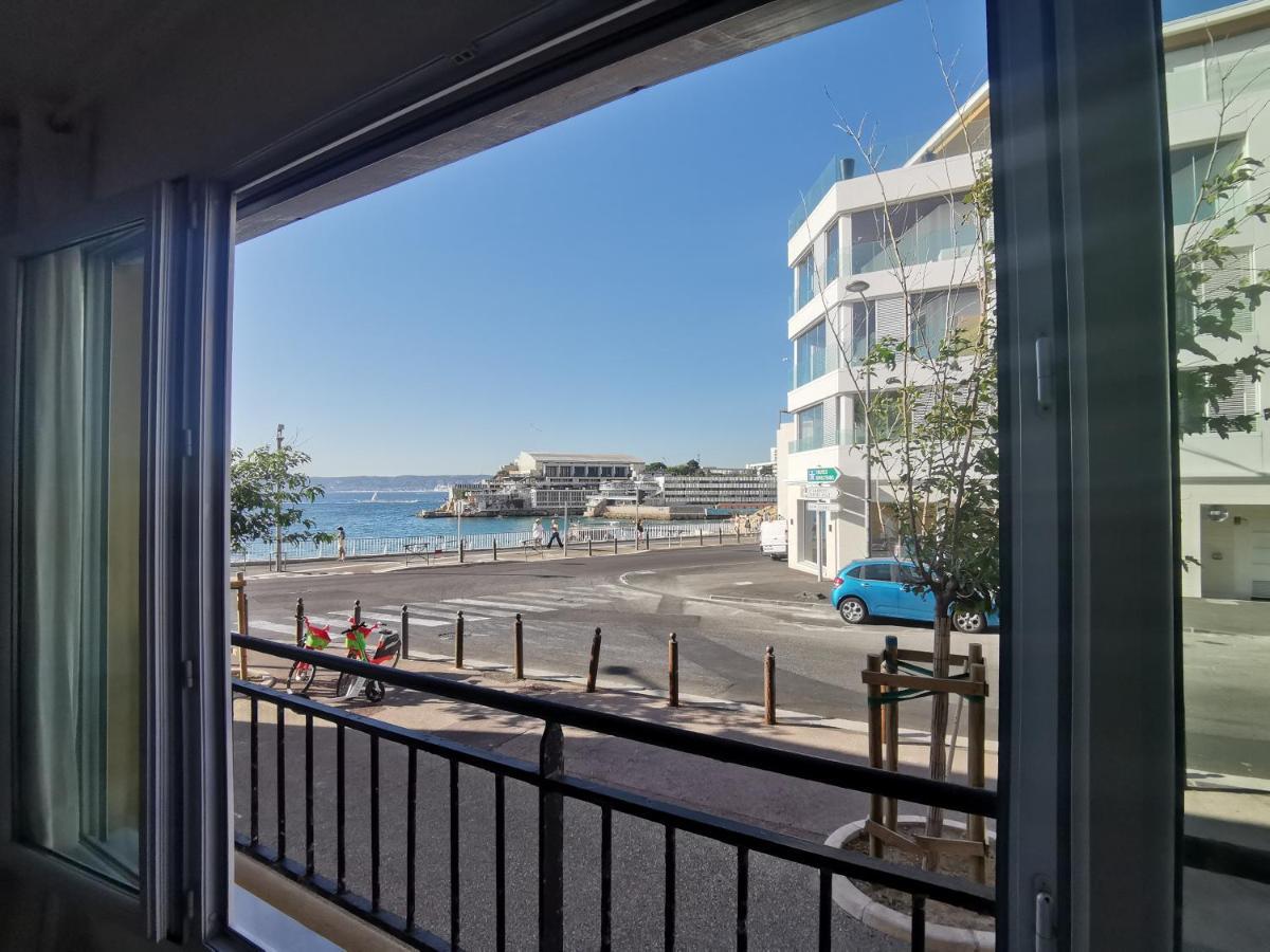 A 50 Metres De La Plage Et 10 Minutes Du Vieux Port 70M2 Sur La Corniche Vue Mer มาร์กเซย ภายนอก รูปภาพ